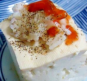 コチュジャンタレ豆腐