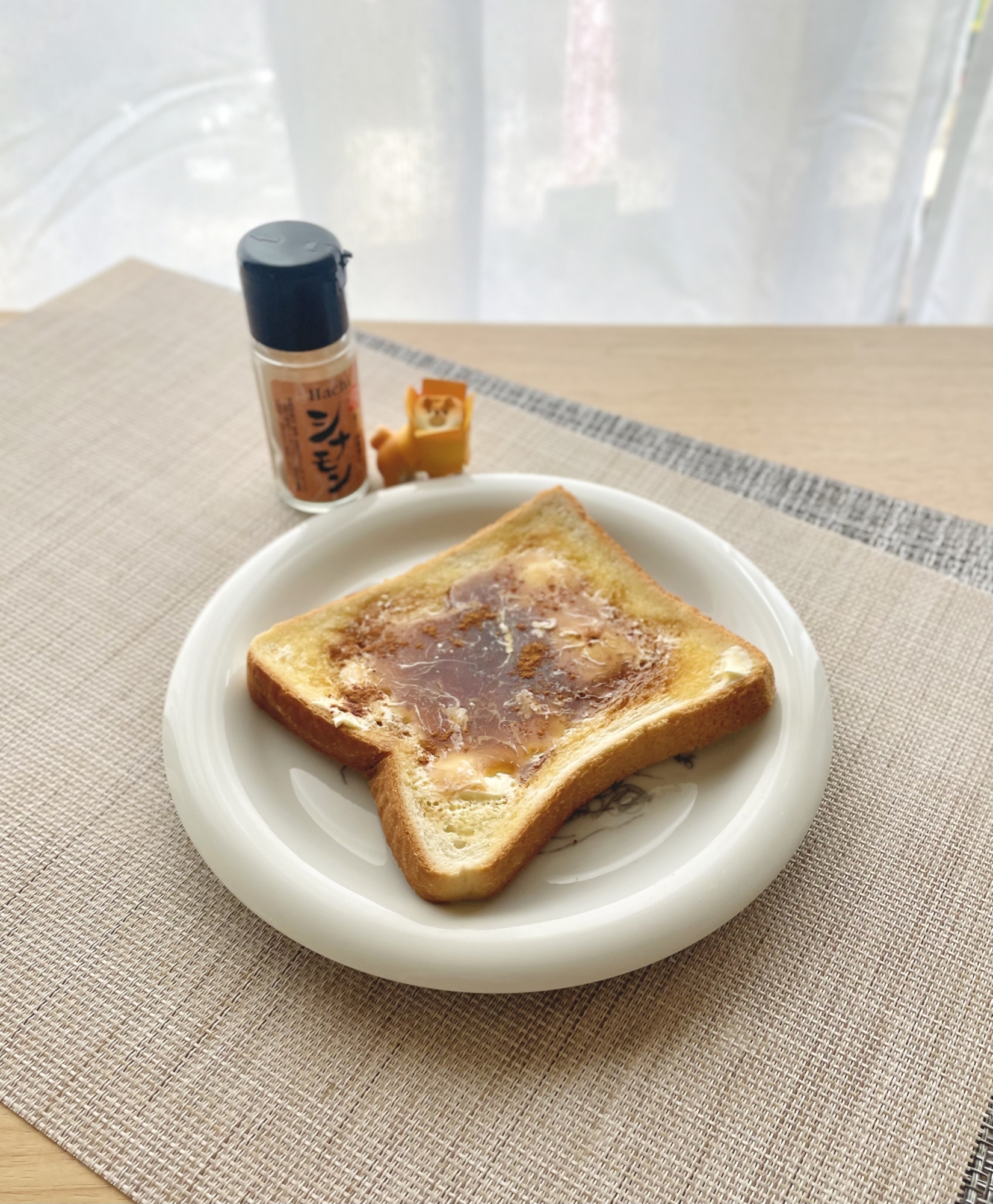 和菓子みたいな…黒蜜トースト♡