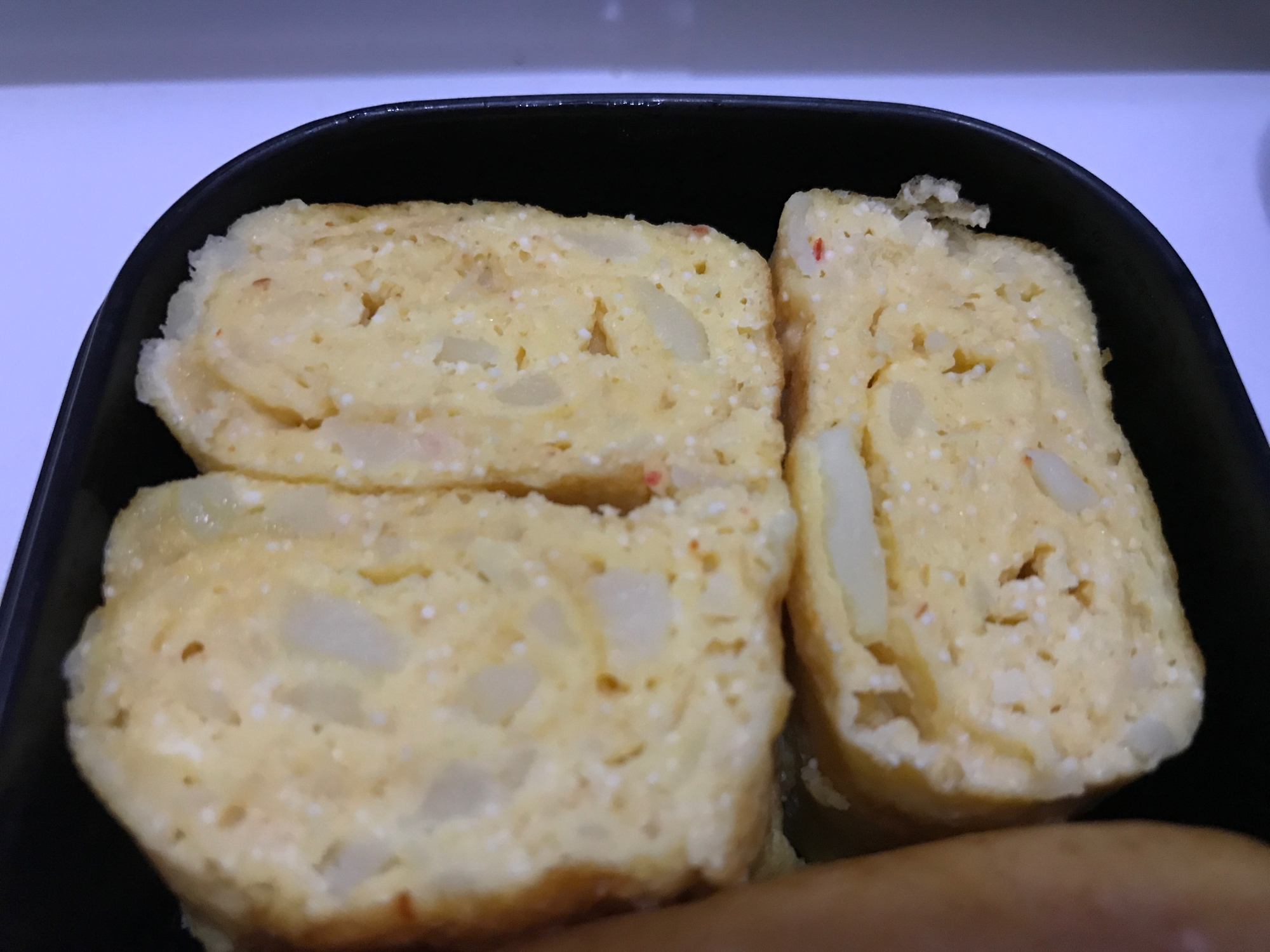 明太子ポテトの卵焼き