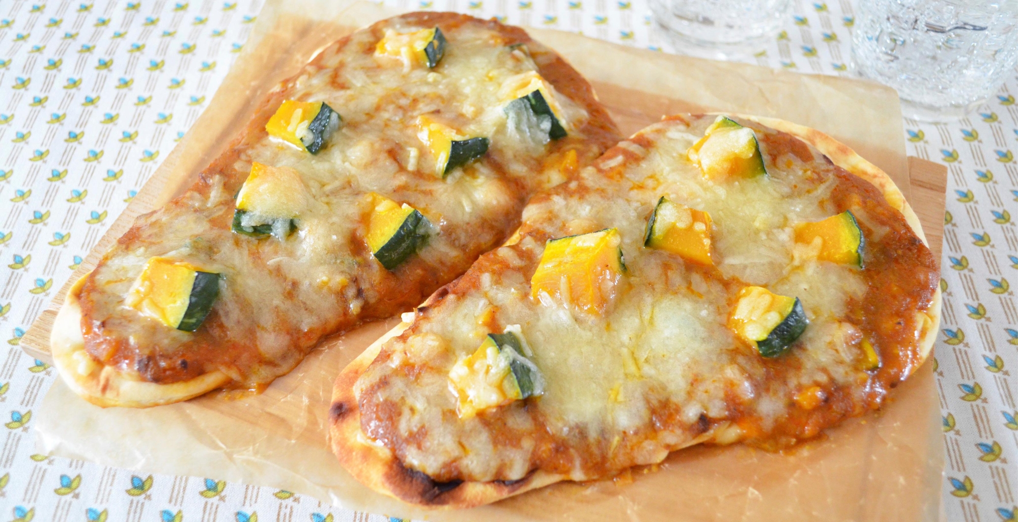 ナンカレーピザ