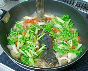 薄味で優しいカレイの煮付け