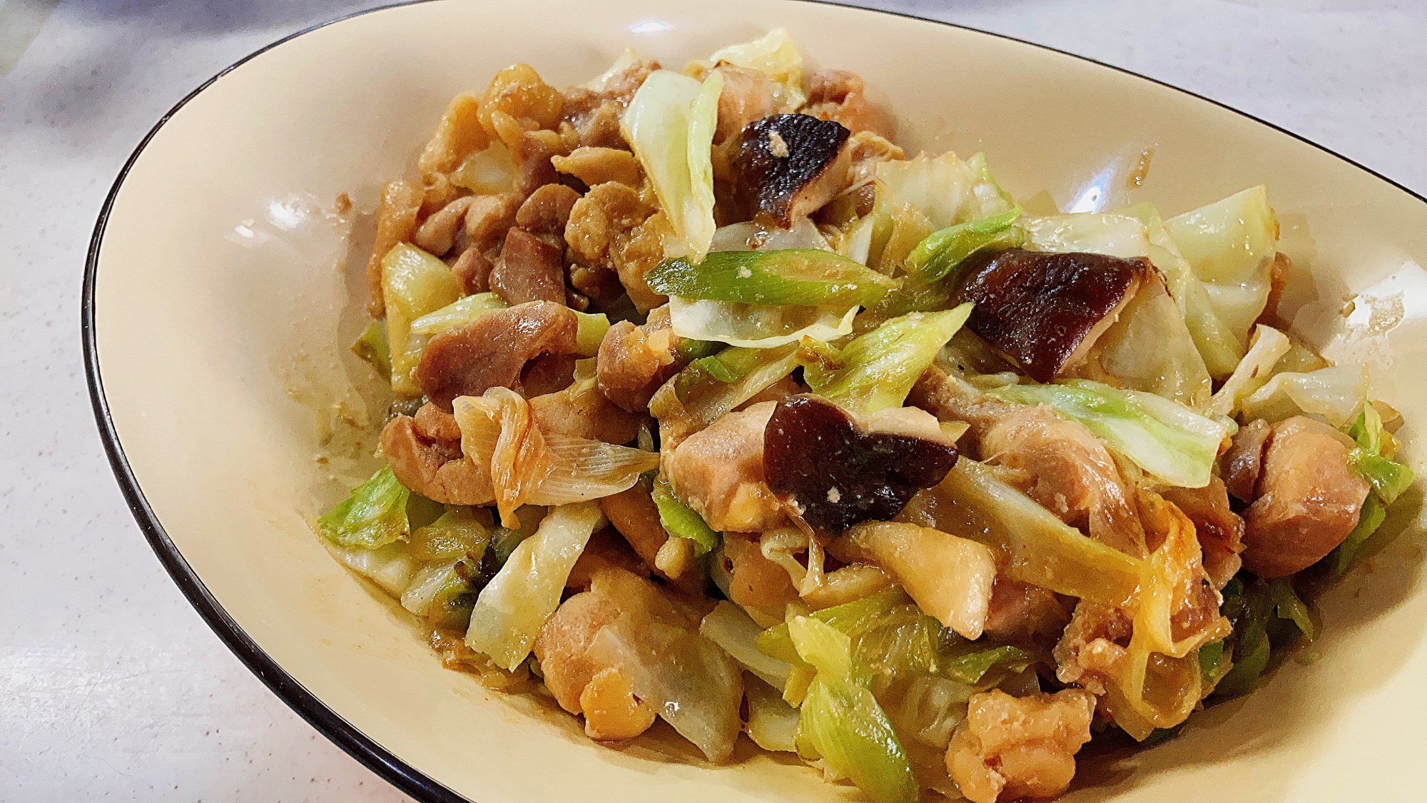 鶏ちゃん風 鶏肉と野菜の味噌炒め