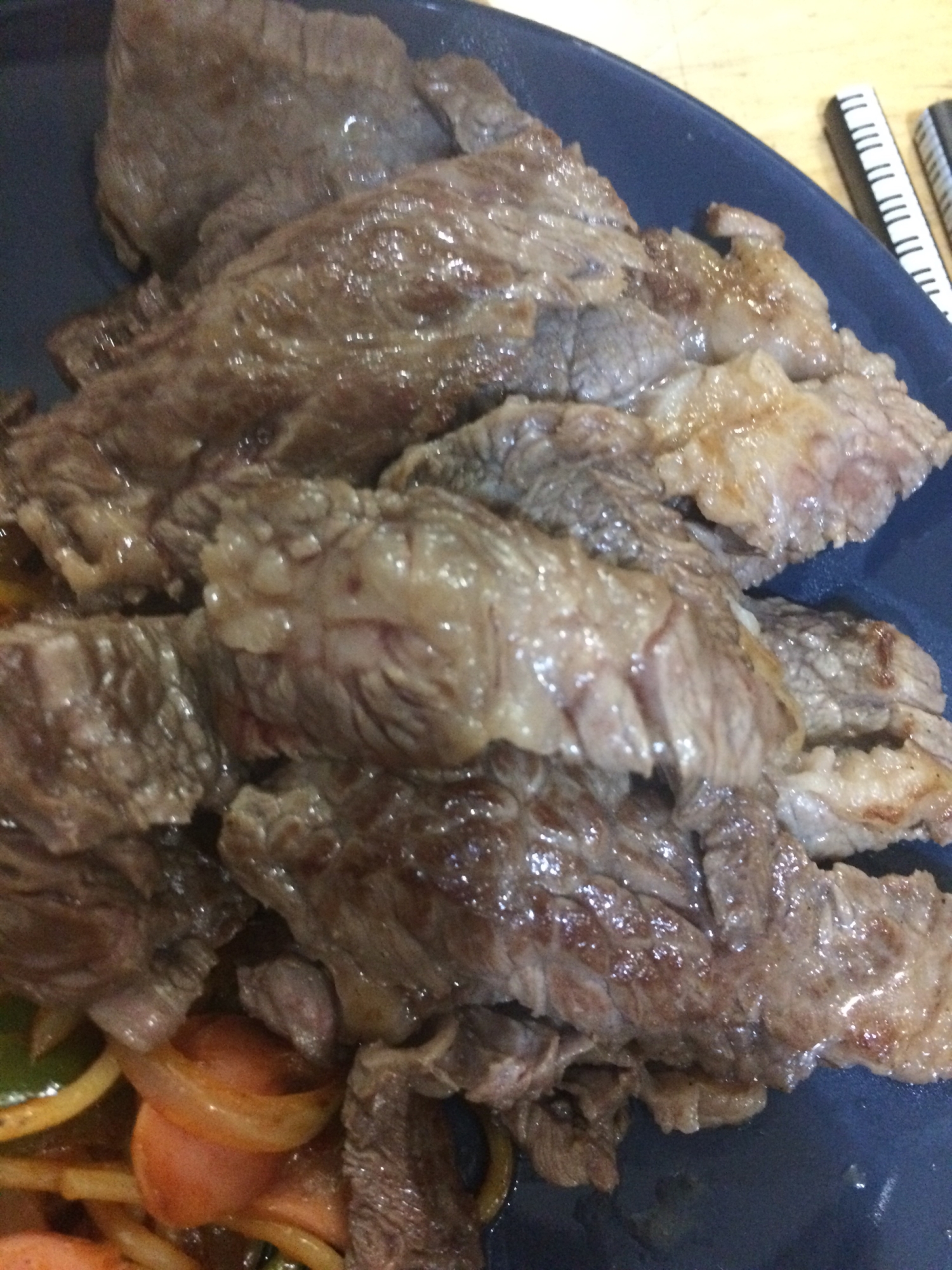 牛肉の柚子胡椒ぽん酢焼き(❁・∀・❁)