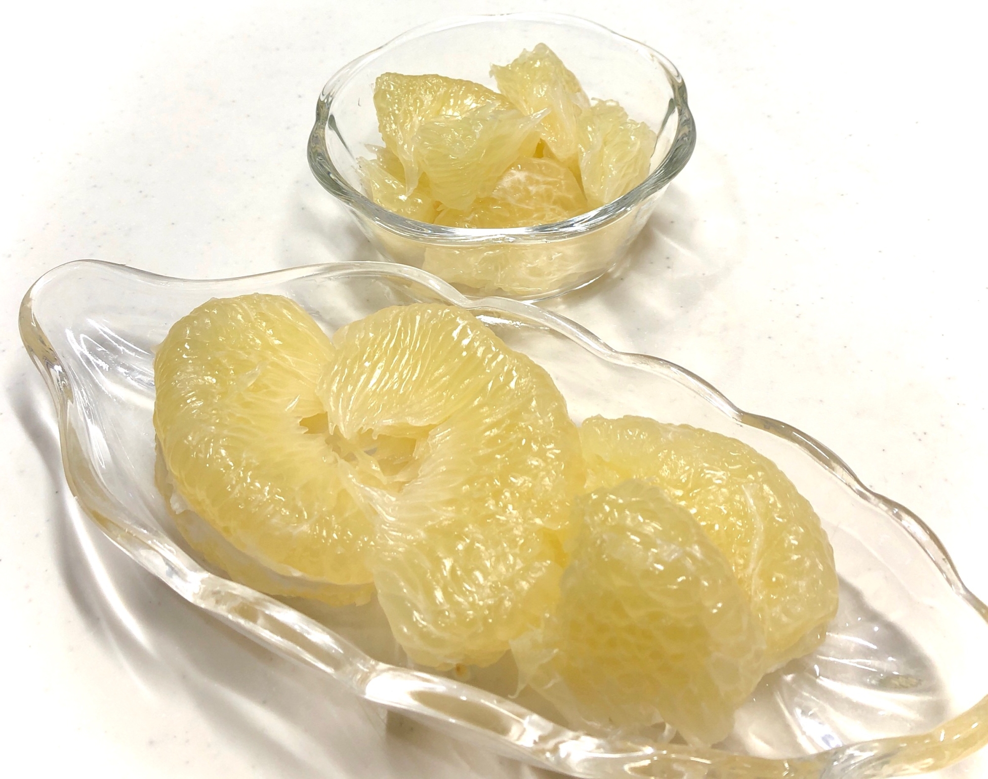 晩白柚（ばんぺいゆ）の剥き方