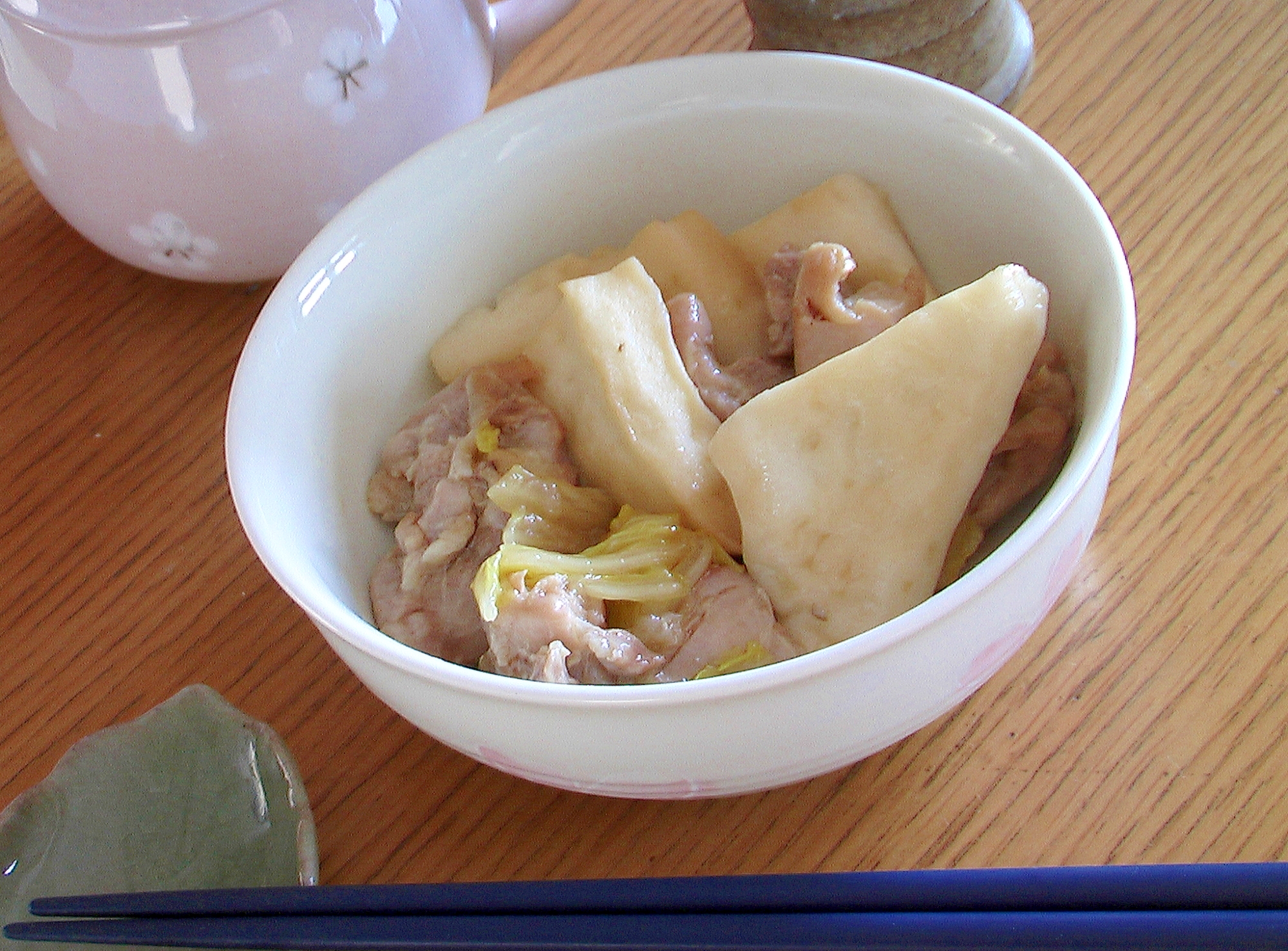 鶏肉とはんぺんの煮物