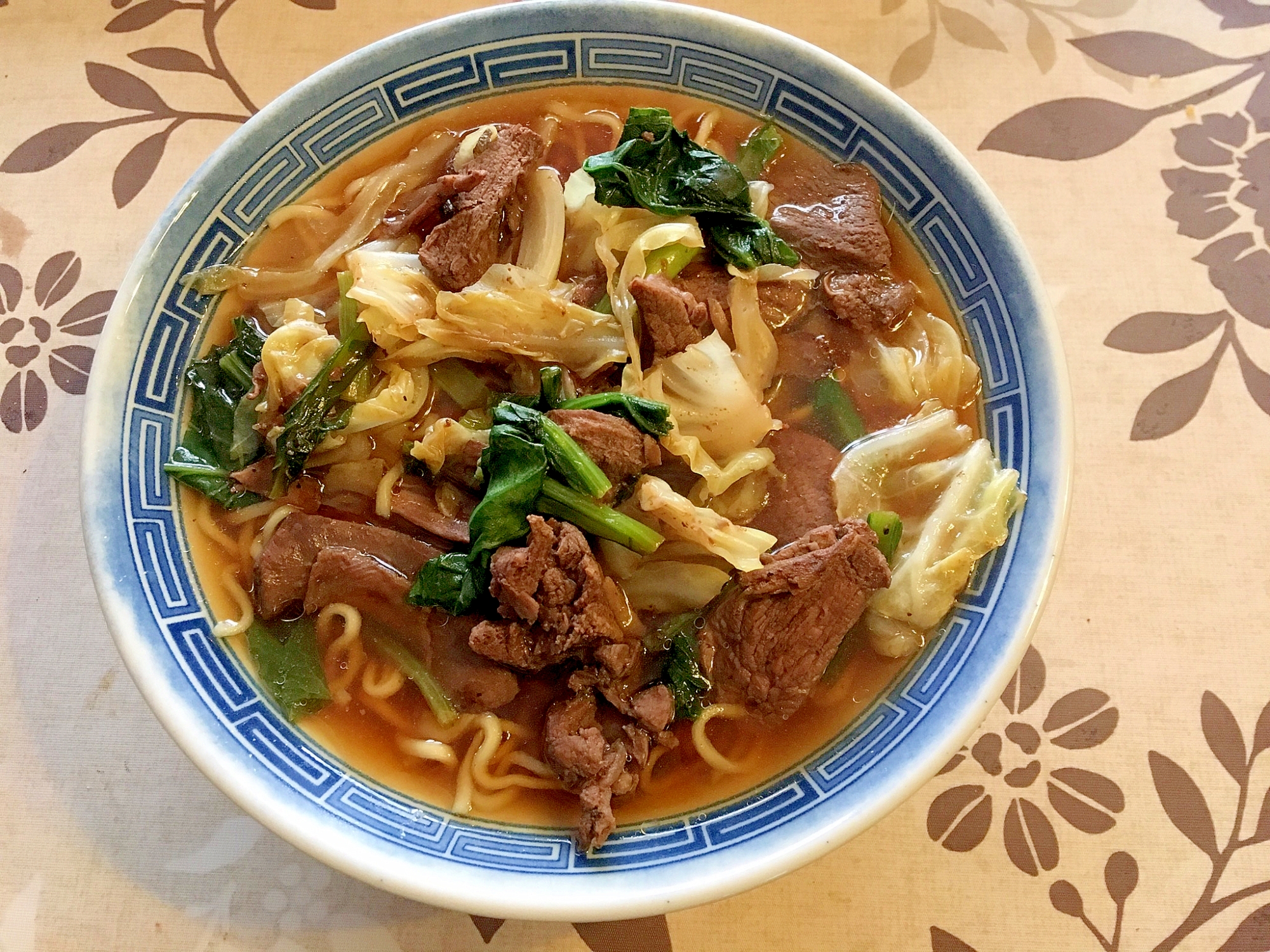 鹿肉ラーメン