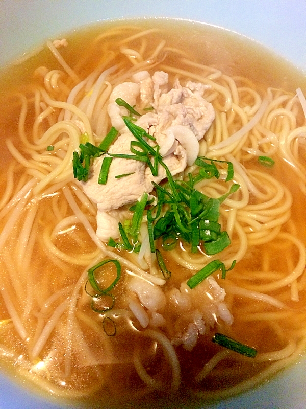 豚肉ともやしの☆味噌ラーメン