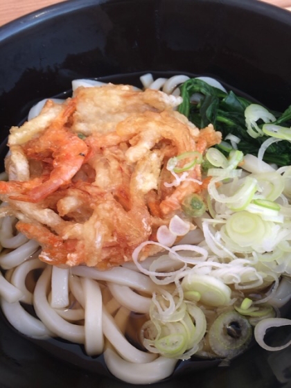 かき揚げ入り鍋焼きうどん