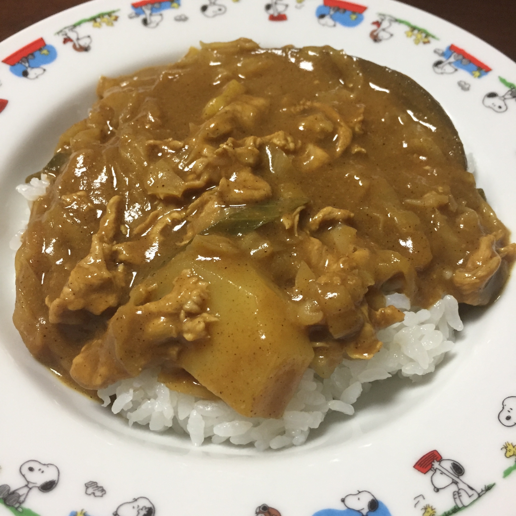 キャベツと下仁田ねぎのカレー