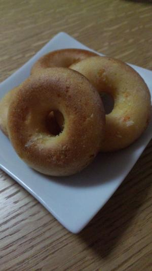 人参たっぷり♪簡単キャロットドーナツ✾