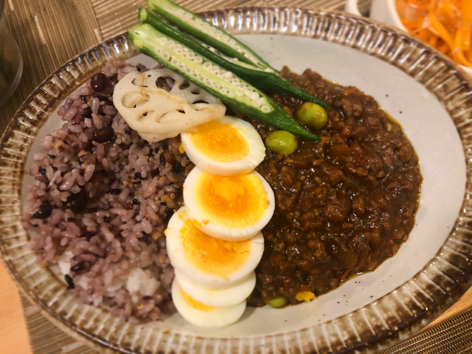 トマトで濃厚！キーマカレー♪