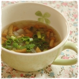 とろとろスープ＆生姜で体ぽかぽか♪
ダシダで簡単味付け、美味しかったです♡