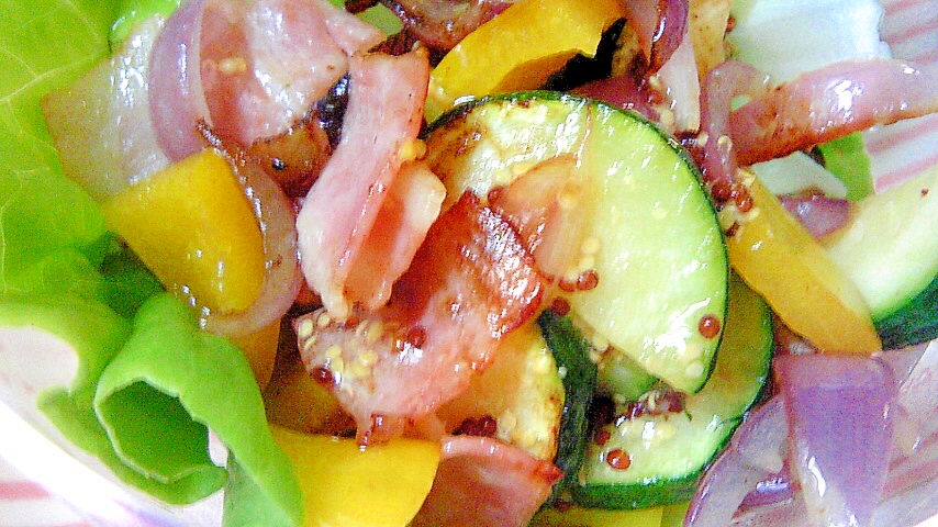 夏野菜の焼サラダ