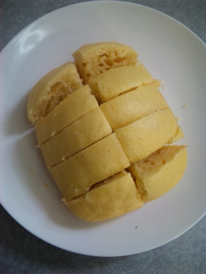 妊婦さんのおやつに！！蒸しパン☆（レモン味）