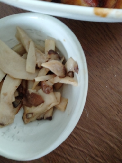 マイタケのポン酢炒め★かんたんおつまみ