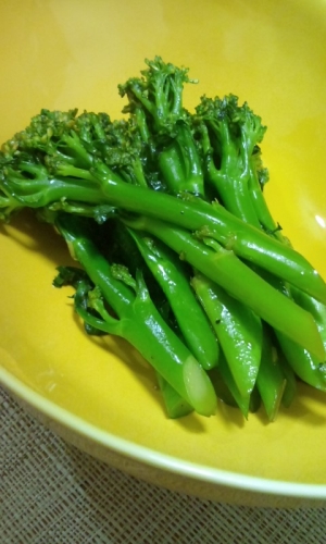 スティックセニョールのオイスターソース炒め レシピ 作り方 By きらりbefree 楽天レシピ