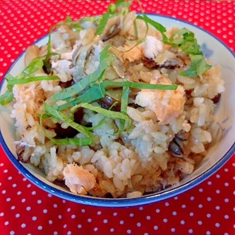 秋鮭ときのこの炊き込みご飯 レシピ 作り方 By Cabon 楽天レシピ 秋鮭ときのこの炊き込みご飯 レシピ 作り方 By Cabon 楽天レシピ