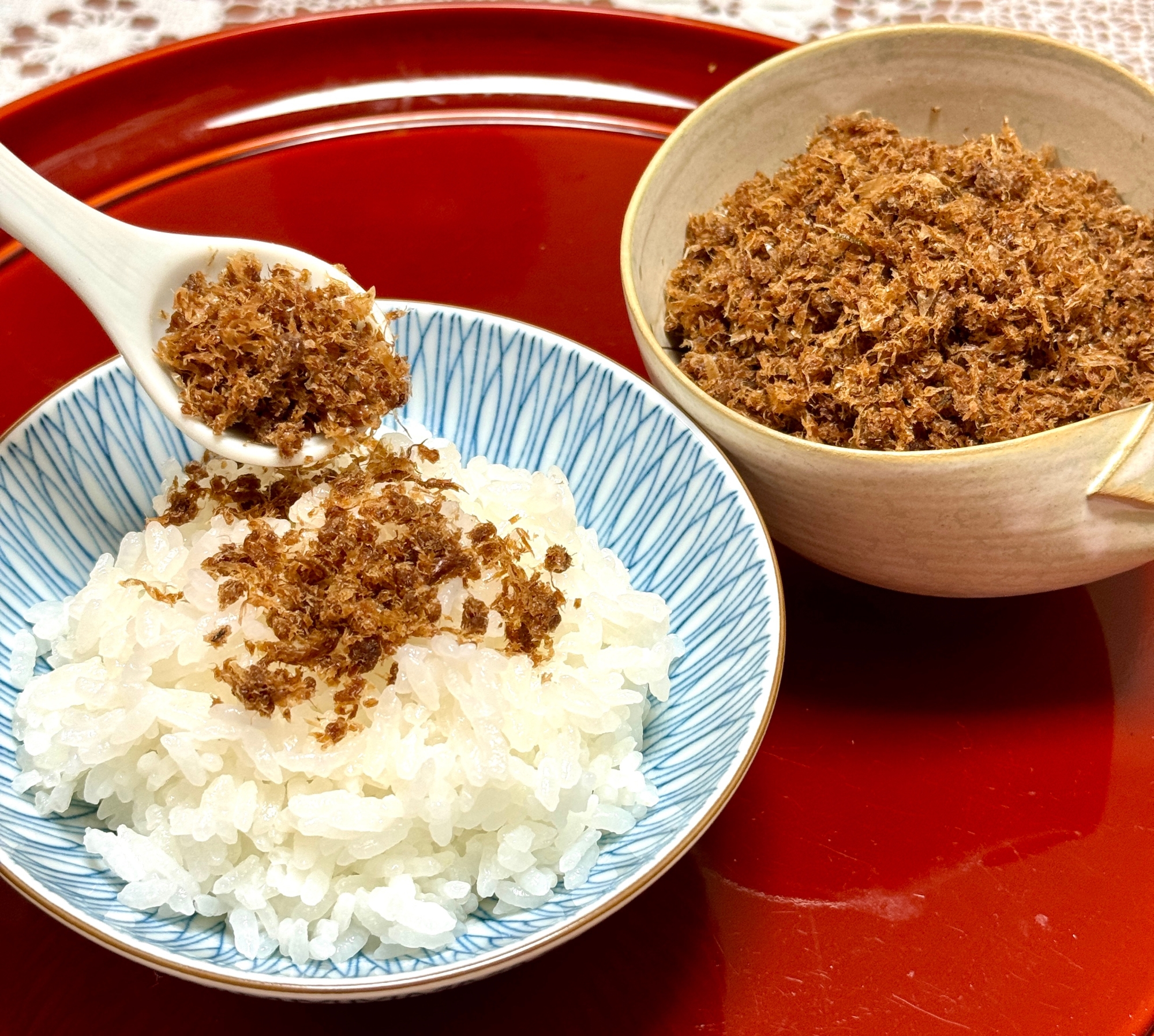 お弁当にも出汁がらの鰹節で風味満点☆おかかふりかけ