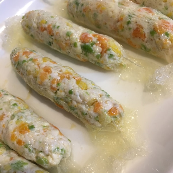離乳食 レンジで簡単 鶏野菜ソーセージ レシピ 作り方 By カピバラむーみん 楽天レシピ 離乳食 レンジで簡単 鶏野菜ソーセージ レシピ 作り方 By カピバラむーみん 楽天レシピ