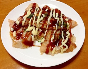 かまぼこ入りお好み焼き