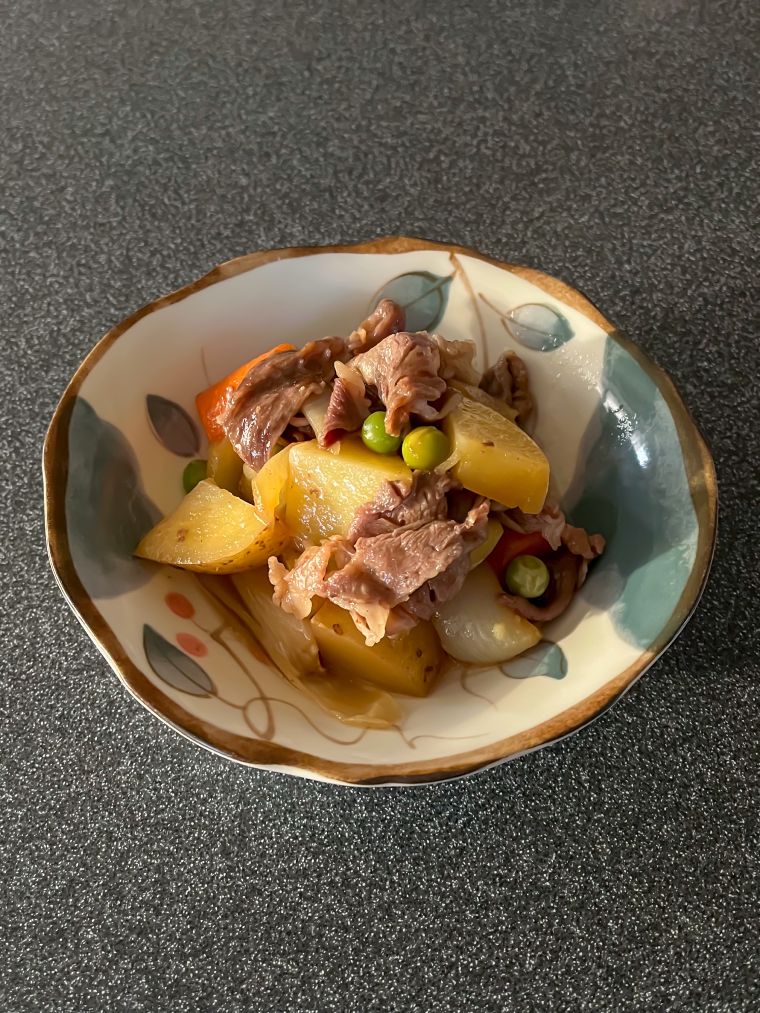 レンジで簡単！我が家の肉じゃが
