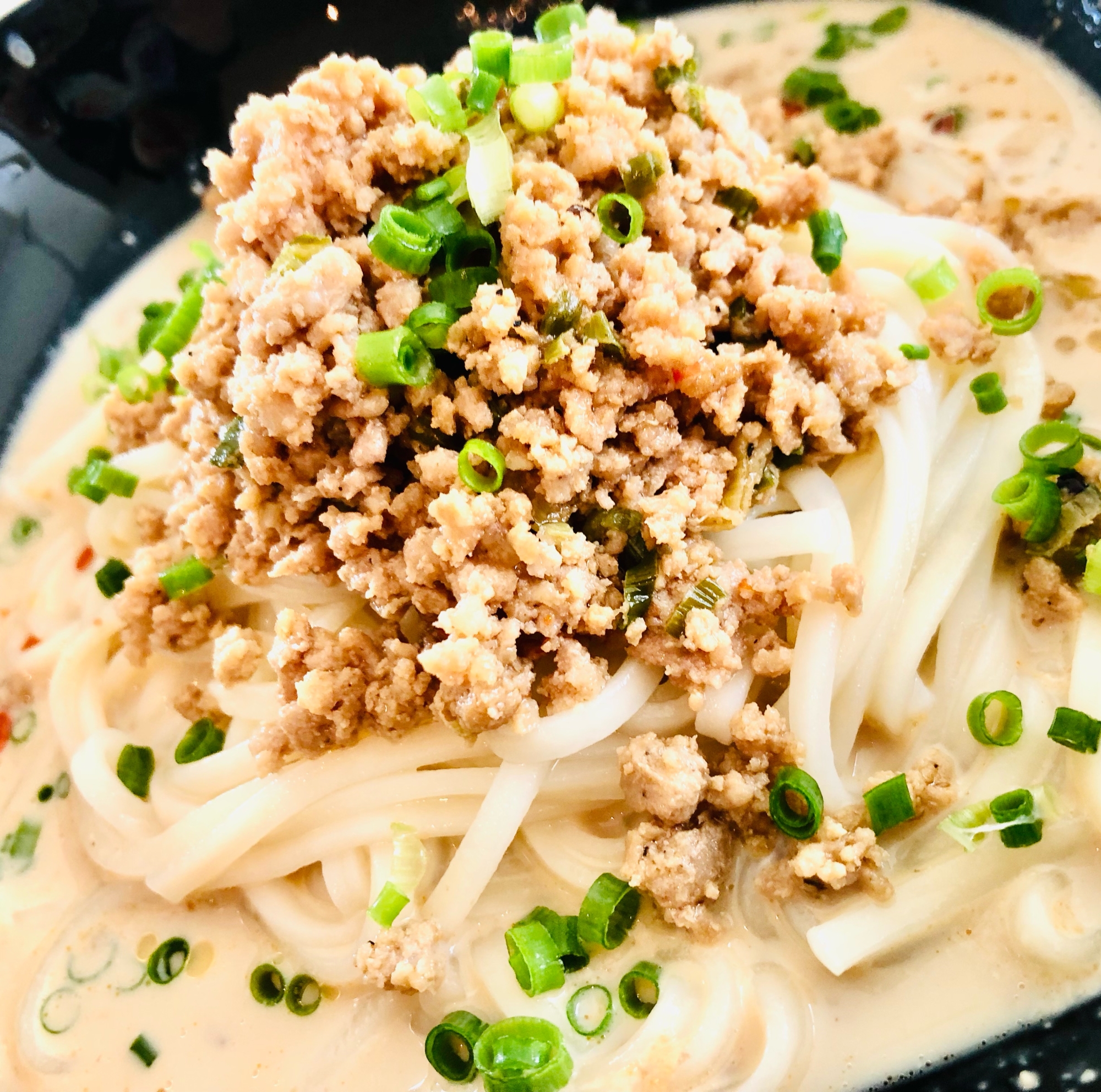 イソフラボンたっぷり豆乳坦々麺