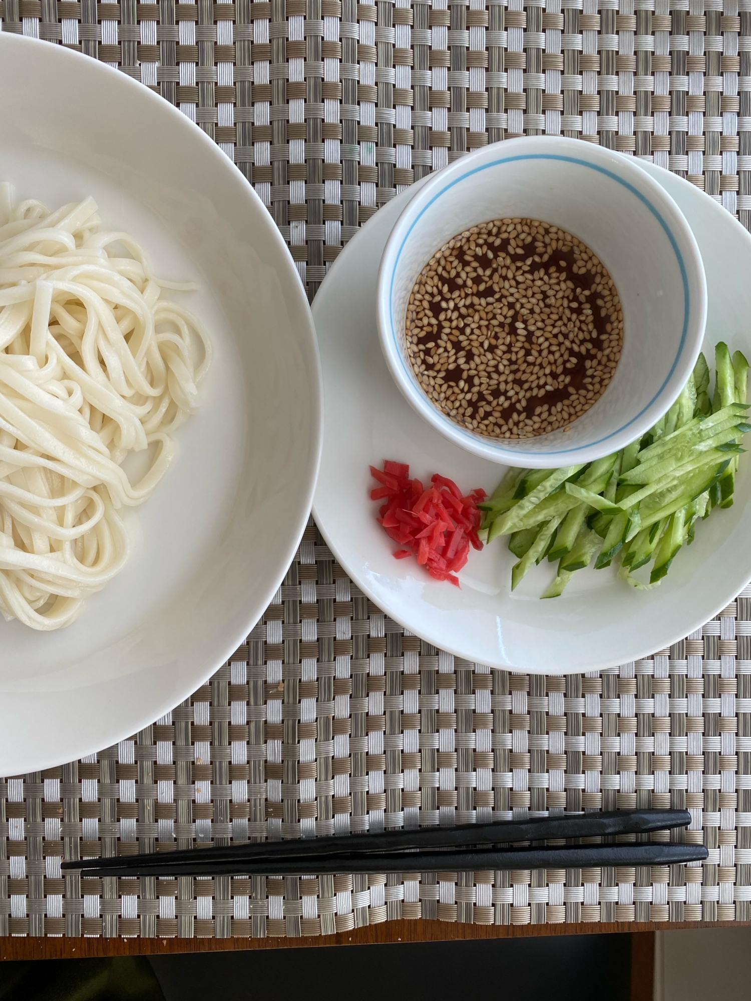 つけだれが美味しい冷やしうどん