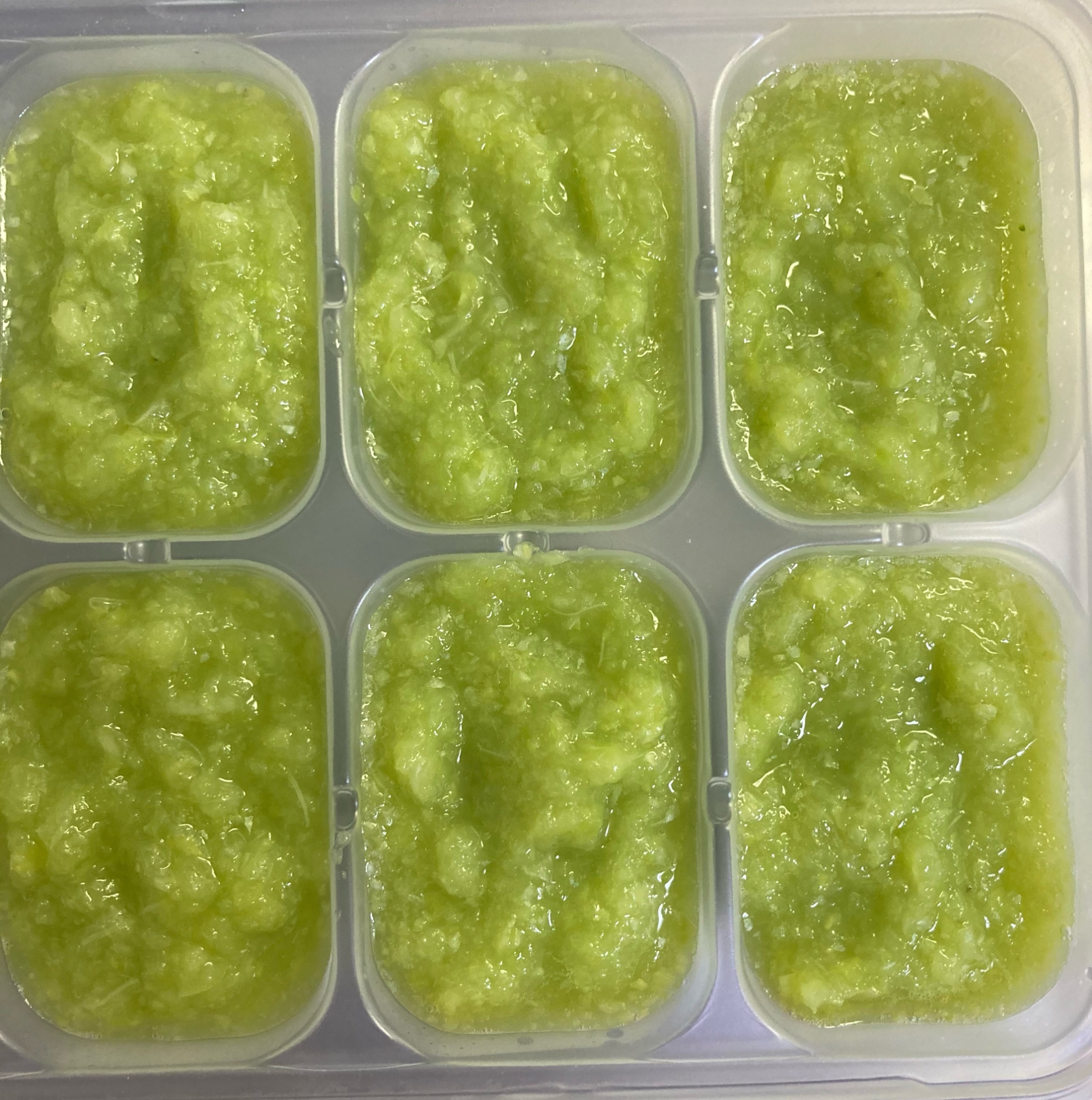 離乳食！キャベツ　きゅうり