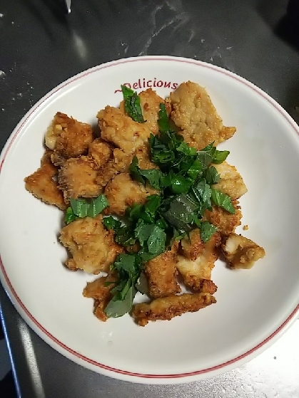 揚げない鶏ムネ唐揚げ