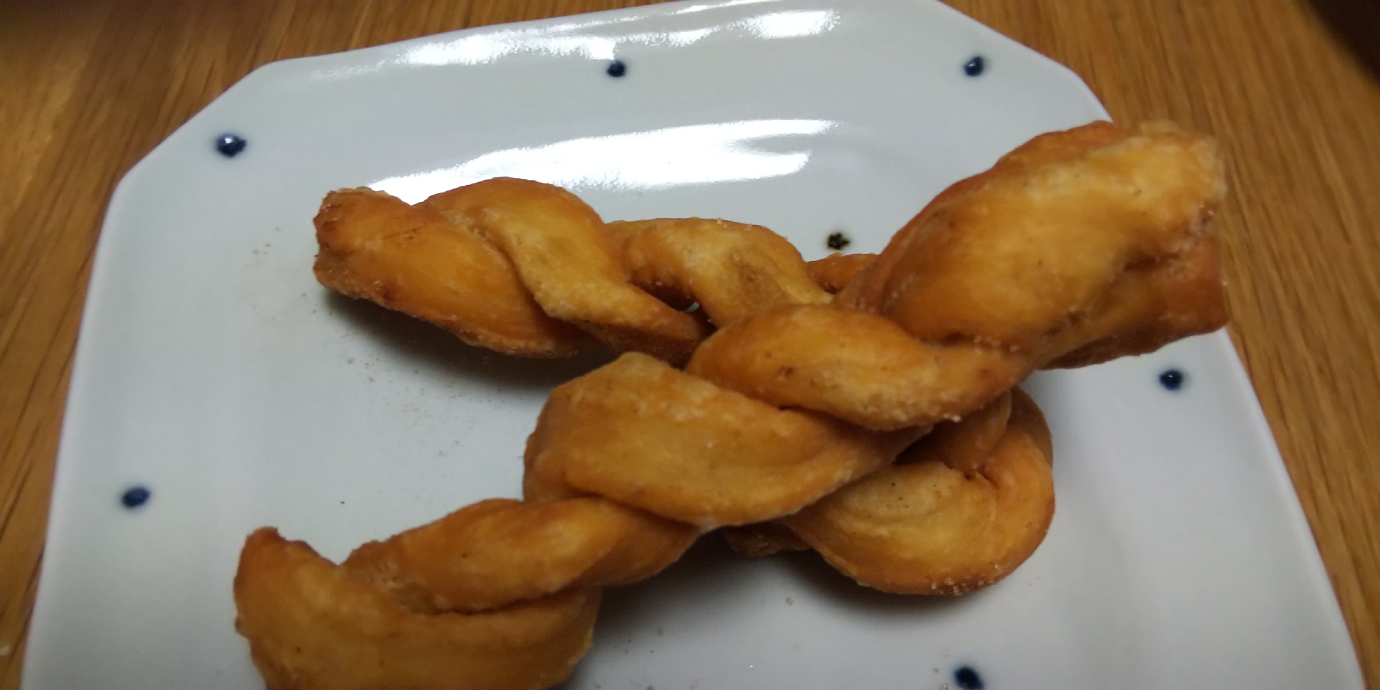 イースト入れ忘れパン生地救済!ねじり揚げパン