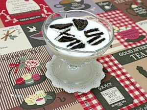 オレオクッキーとヨーグルトのゼリー レシピ 作り方 By Momo 楽天レシピ