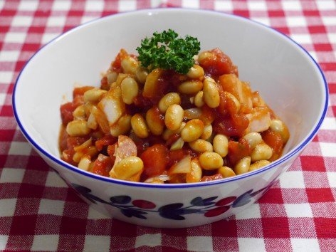 シンプルで美味しい✩大豆のトマト煮