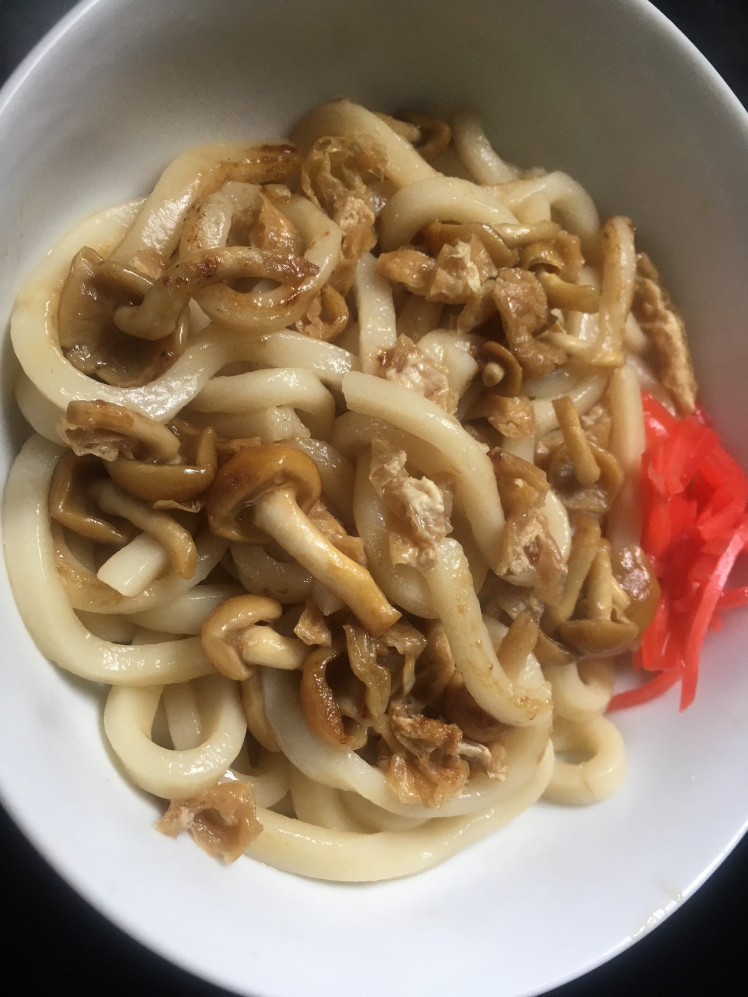 なめこと油揚げの焼うどん レシピ 作り方 By Naben 楽天レシピ