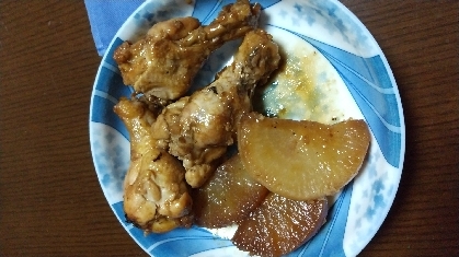 手羽元と大根の照り照り煮