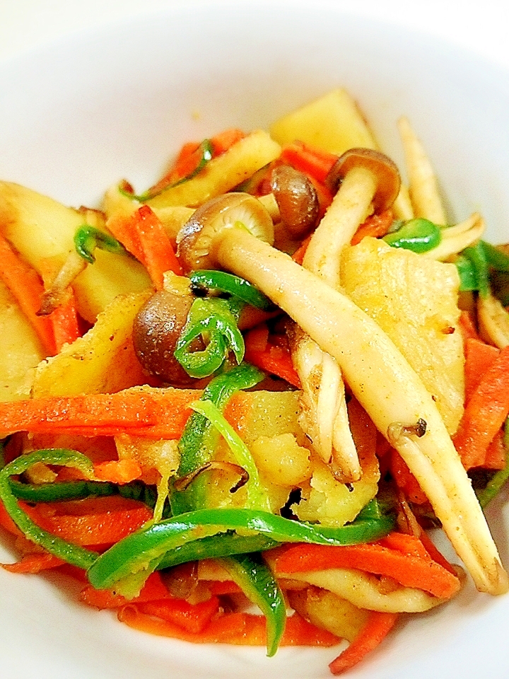 ジャガイモと野菜 きのこのバターカレーコンソメ炒め レシピ 作り方 By K5b4 楽天レシピ ジャガイモと野菜 きのこのバターカレーコンソメ炒め レシピ 作り方 By K5b4 楽天レシピ