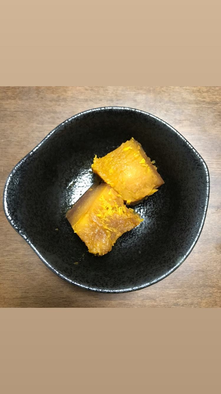 シンおじさんのかぼちゃの煮つけ