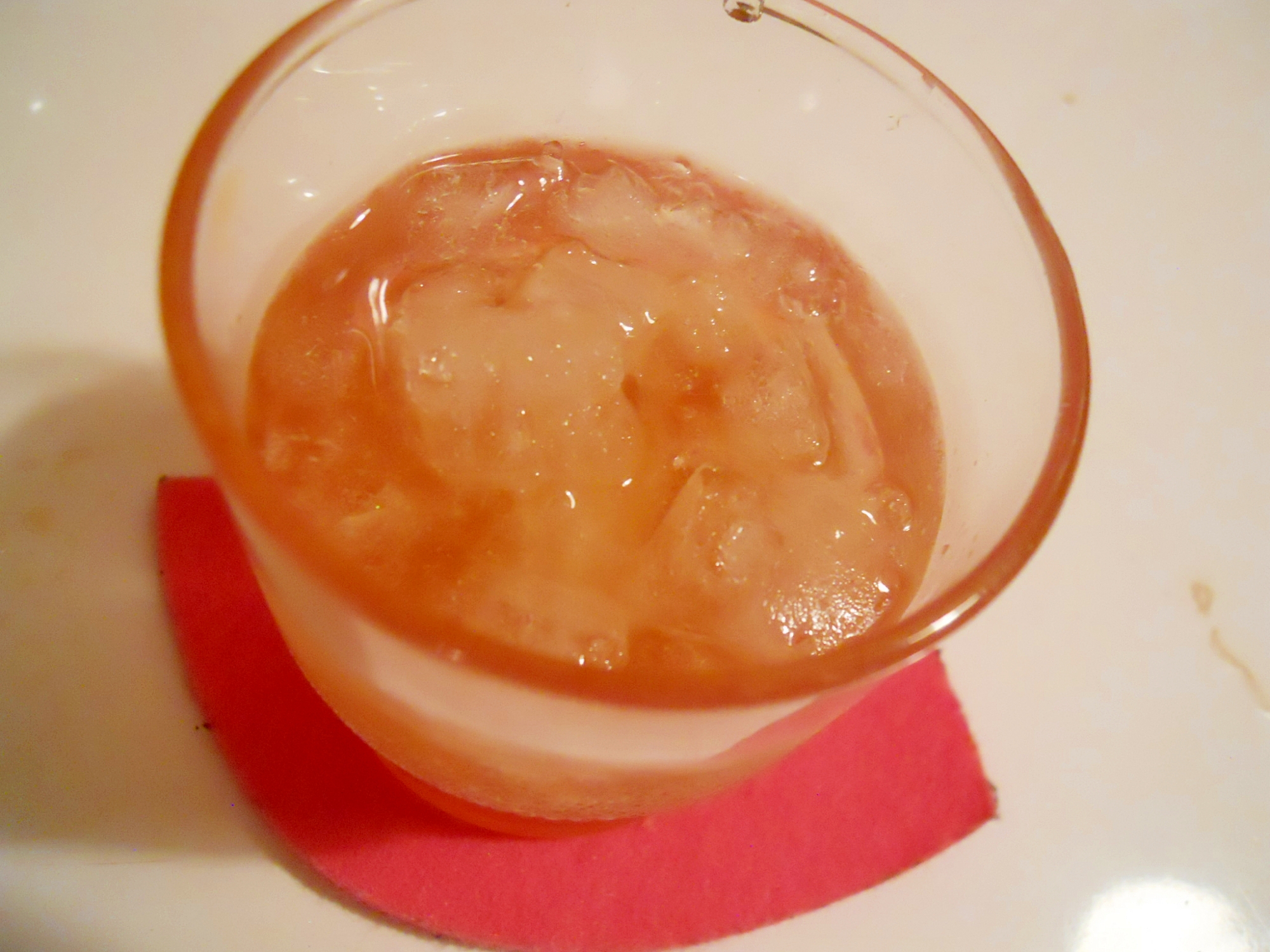 コラーゲン入り♪　りんご酢＆レモン汁で梅酒