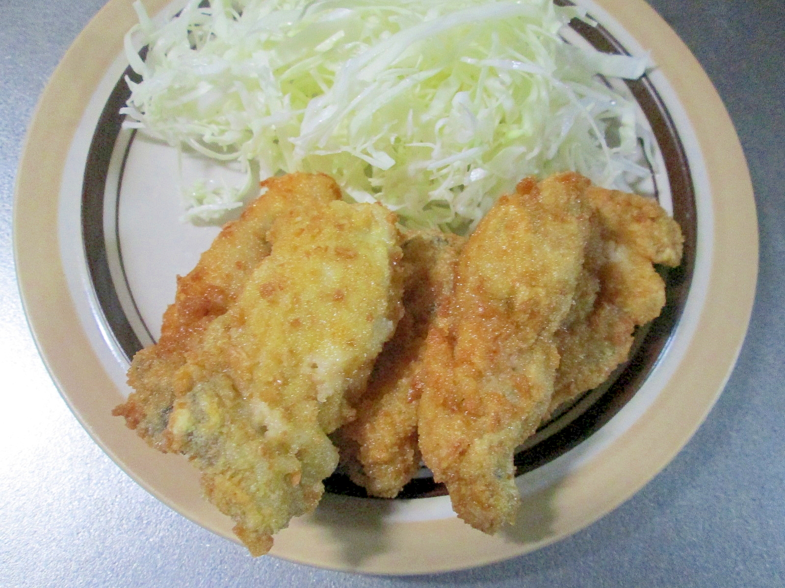 車麩の衣でカキフライ