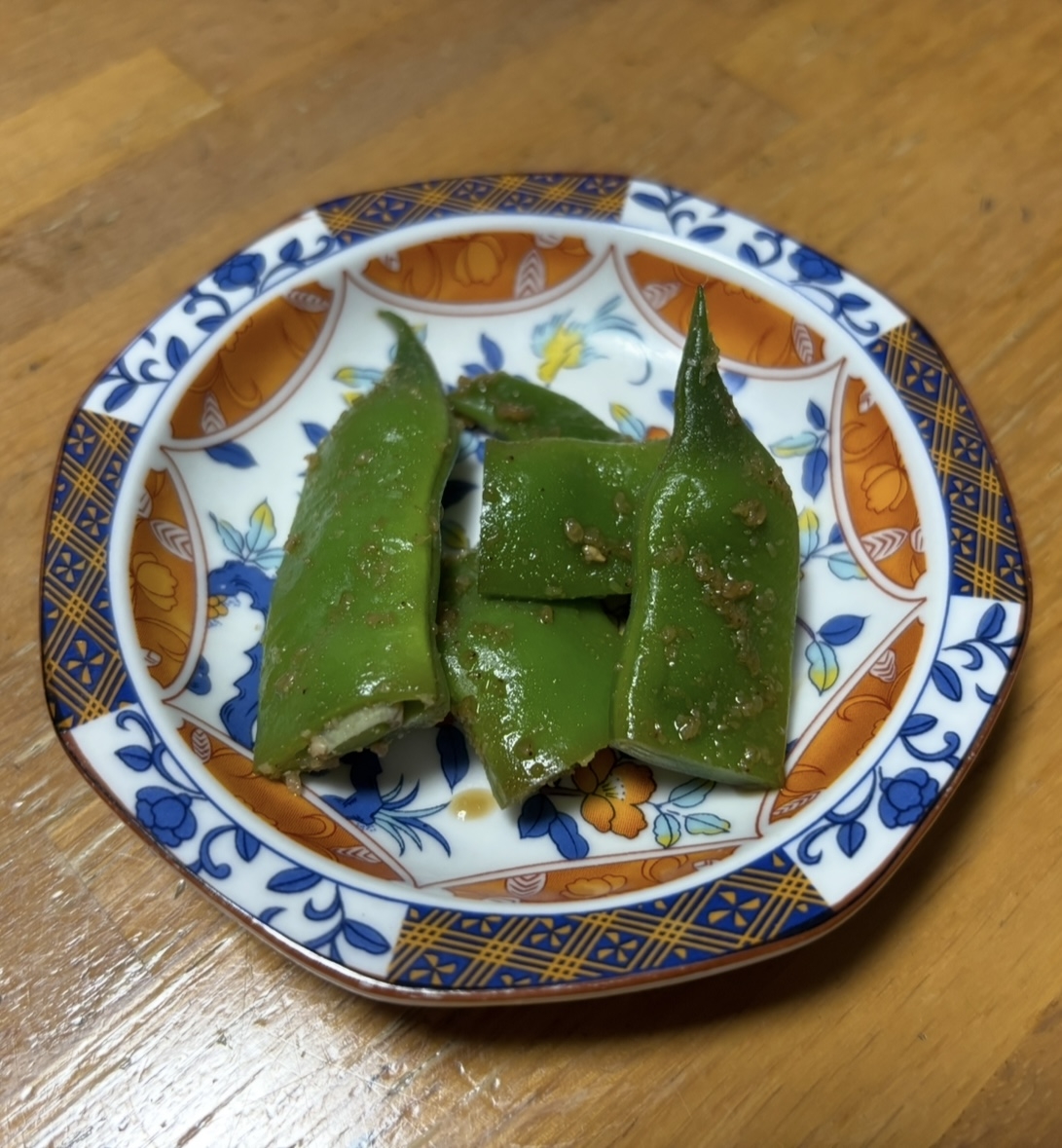 モロッコいんげんの胡麻和え