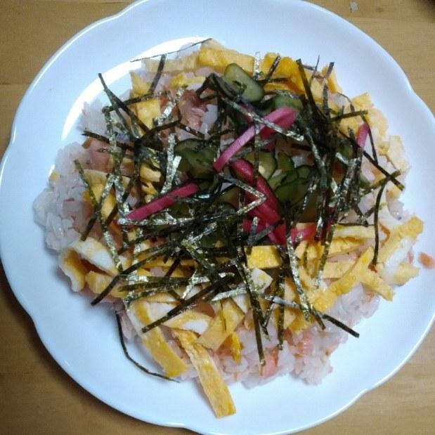 カルシウムたっぷり☆鮭寿司
