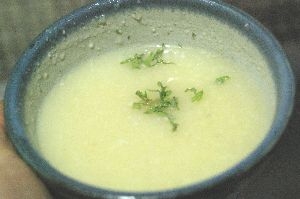 大根の豆乳スープ