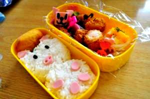 キャラ弁 白いブタくん弁当 レシピ 作り方 By Carinacafe 楽天レシピ