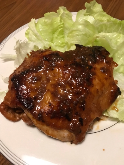 鶏もも肉の　山賊焼き