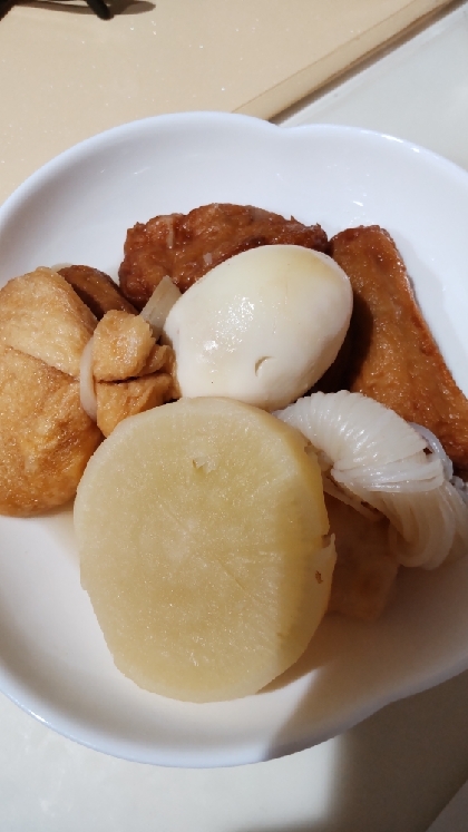 電気圧力鍋で味がしみ込みおでん