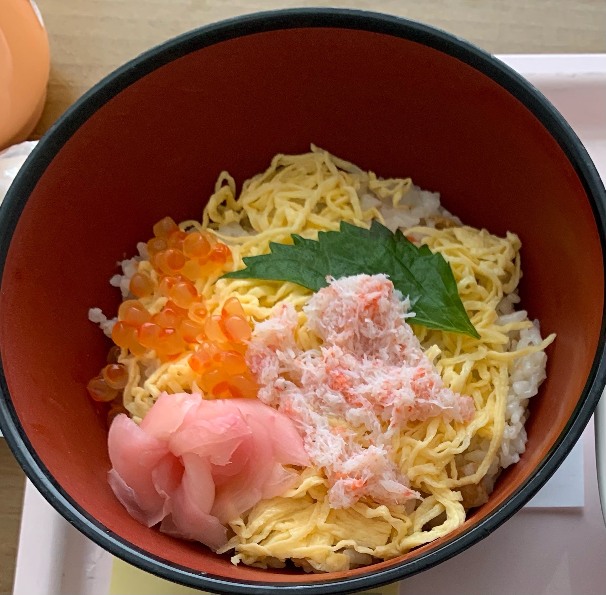 本物のカニ！？カニカマで海鮮丼★