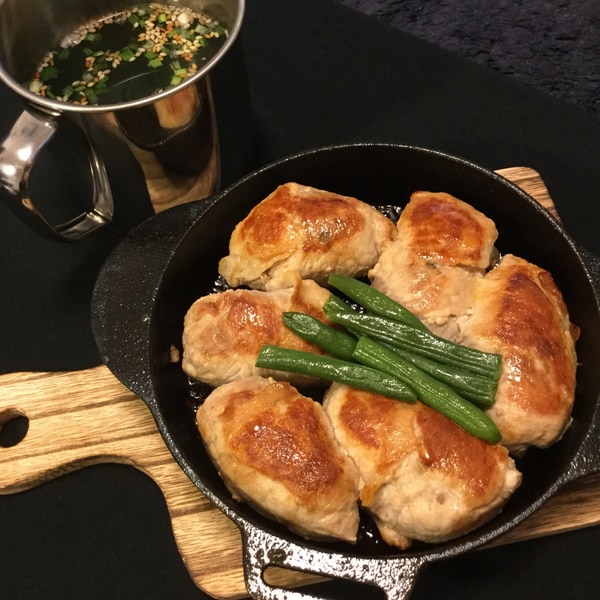 単身赴任に スキレットで 肉巻餃子 低糖質 レシピ 作り方 By Ns9ixhp8 楽天レシピ 単身赴任に スキレットで 肉巻餃子 低糖質 レシピ 作り方 By Ns9ixhp8 楽天レシピ