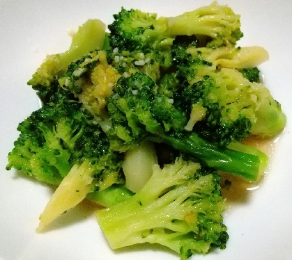 冷凍野菜で簡単！ブロッコリーのペペロンチーノ風