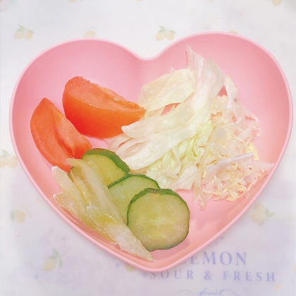 野菜サラダ（トマト・セロリ・黄パプリカetc..）