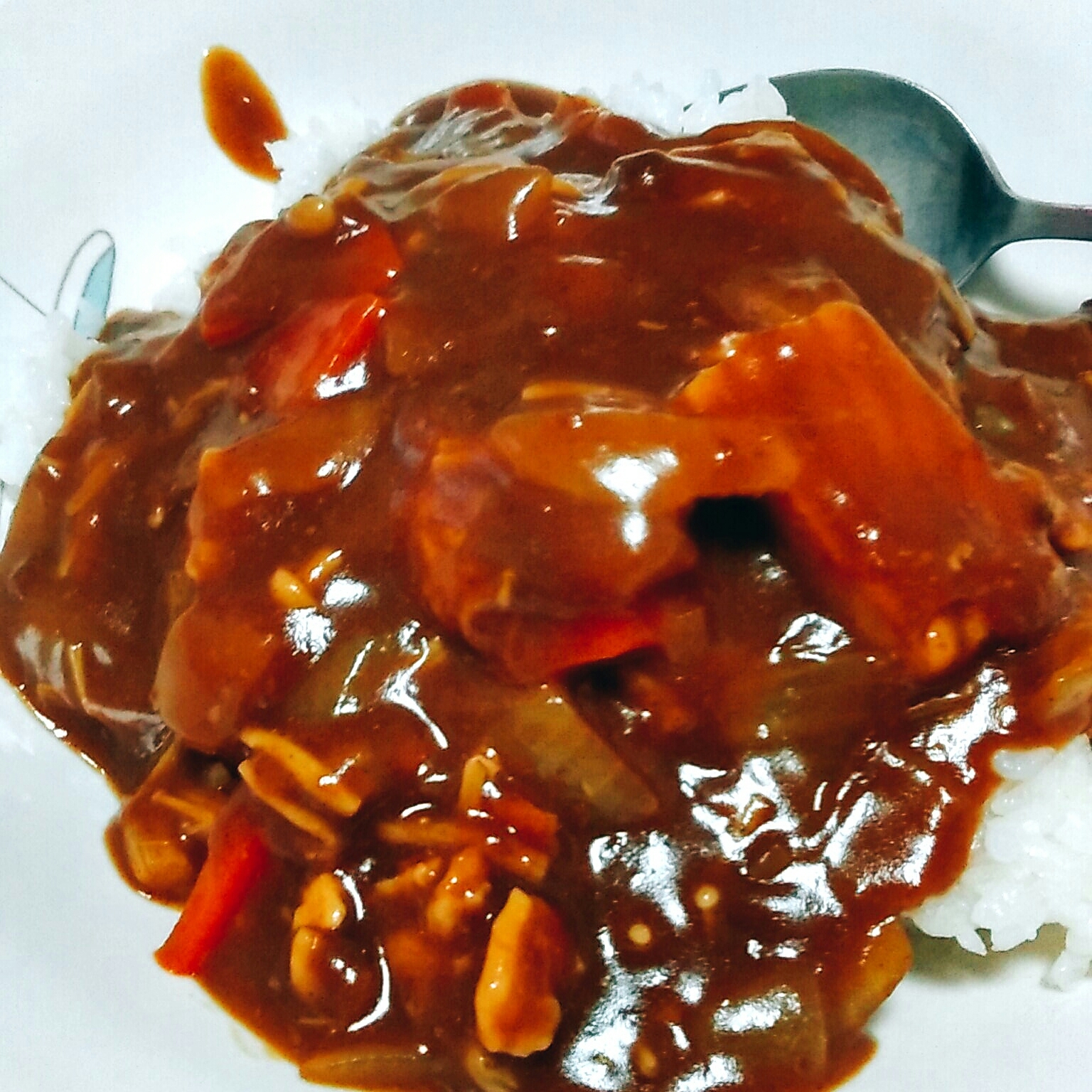 シーフードえのき豚カレー