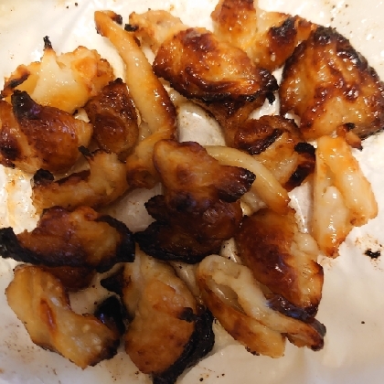 鶏皮のカリカリ焼き